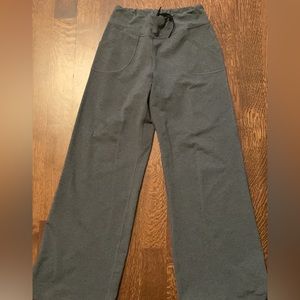 Lululemon Grey wide leg pants